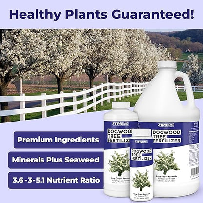 Dogwood Tree Fertilizer, Complete Liquid Dogwood Plant Food, 32 oz (1 Quart)