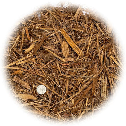GARDENERA Eucalyptus Mulch - Improve Soil Health and Moisture Retention for Thriving Plants - 3 QUARTS