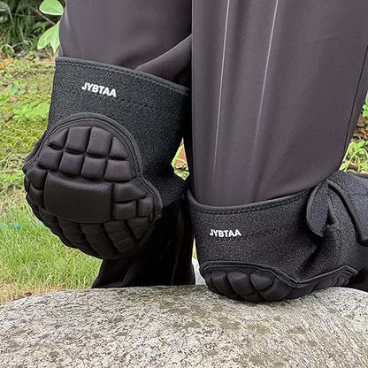 Men/Women Kneeling Knee Pads, Waterproof Knee Pad for Gardenig, Cleaning, Carpet Installation, Tile Concrete Work, Soft Thick EVA Foam Knee Padding for Housework, Mechanic for Christmas, Black M (1 Pair)