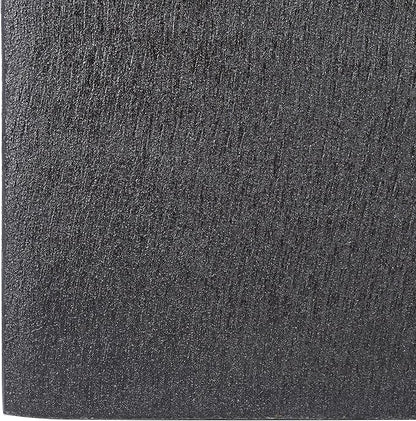 SAFAVIEH Outdoor Collection Larlen Black Concrete Planter (Fully Assembled)