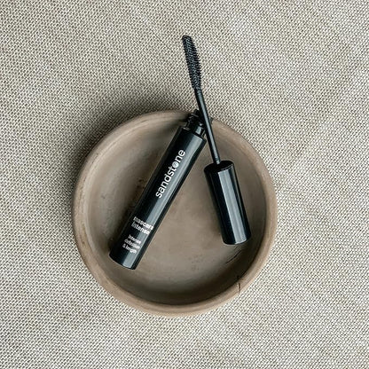 Hypoallergenic Mascara Sensitive Eyes - Smudge-Proof, Sweatproof, Lengthening Mascara with amazing separation of the lashes - Vegan, Non Toxic Mascara Black (Brown, 9 ml)