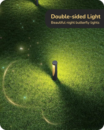 EDISHINE Low Voltage Landscape Lights, 12V 2W 150LM 3000K LED Landscape Path Lights with Connectors, Waterproof Electric Outdoor Landscape Lighting for Walkway Yard Garden, CRI80 12 Pack