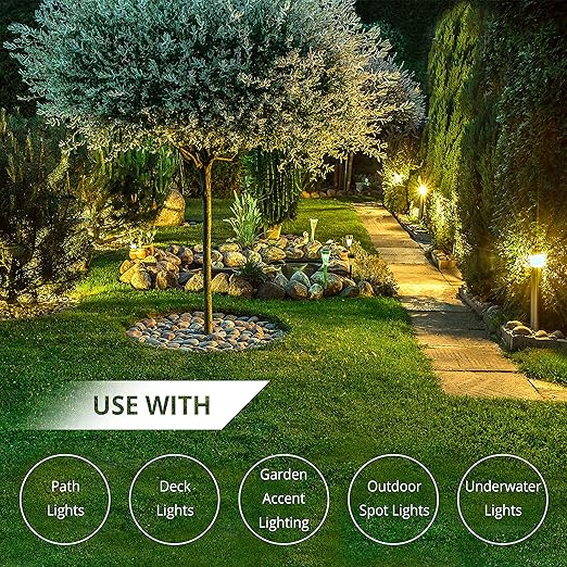 Wirefy 16/2 Low Voltage Landscape Wire 100 ft | Low Voltage Landscape Lighting Wire | Pure Copper | Outdoor Direct Burial | 16-Gauge 2-Conductor 100 Feet | UL Listed